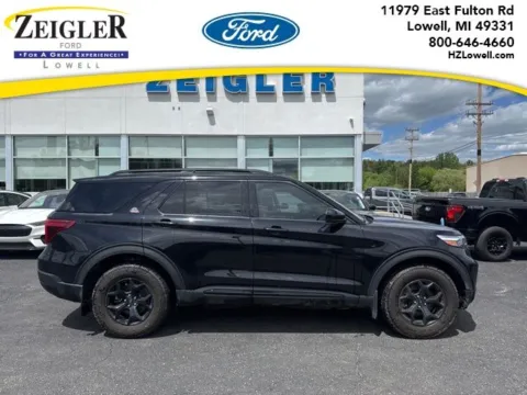Black 2024 Ford Explorer Timberline for sale in Lowell, MI