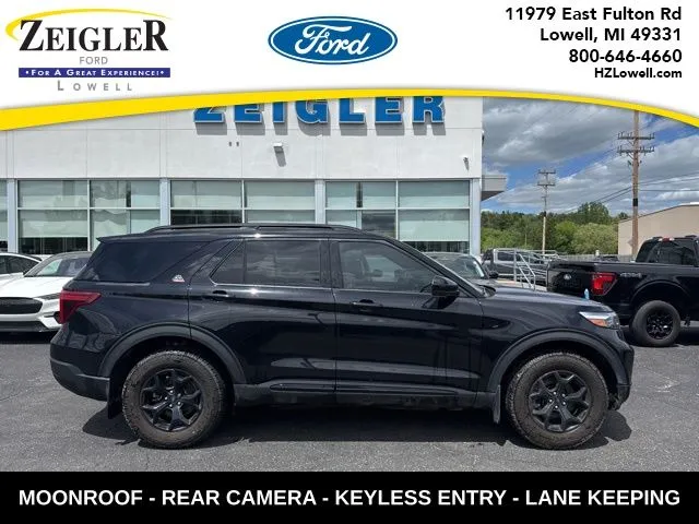 Black 2024 Ford Explorer Timberline for sale in Lowell, MI