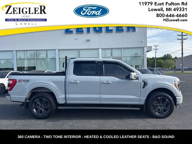 Gray 2023 Ford F-150 Lariat for sale in Lowell, MI