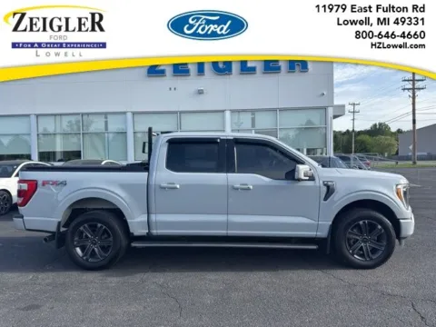Gray 2023 Ford F-150 Lariat for sale in Lowell, MI
