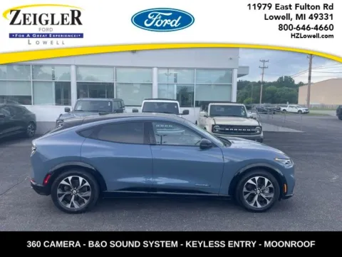 Blue 2023 Ford Mustang Mach-E Premium for sale in Lowell, MI