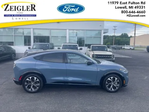 Blue 2023 Ford Mustang Mach-E Premium for sale in Lowell, MI