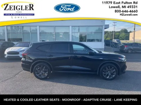 Black 2024 Acura MDX A-Spec for sale in Lowell, MI