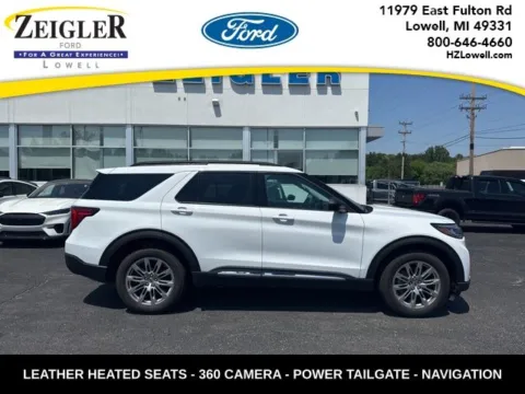 White 2025 Ford Explorer Active for sale in Lowell, MI