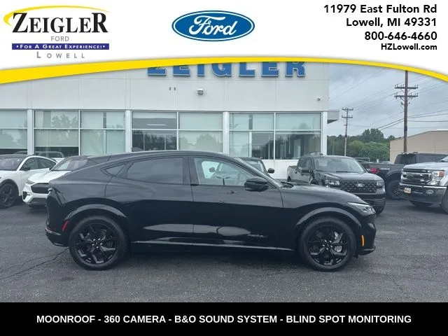 Black 2023 Ford Mustang Mach-E Premium for sale in Lowell, MI