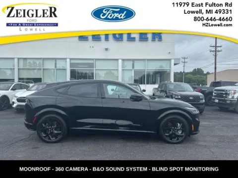 Black 2023 Ford Mustang Mach-E Premium for sale in Lowell, MI