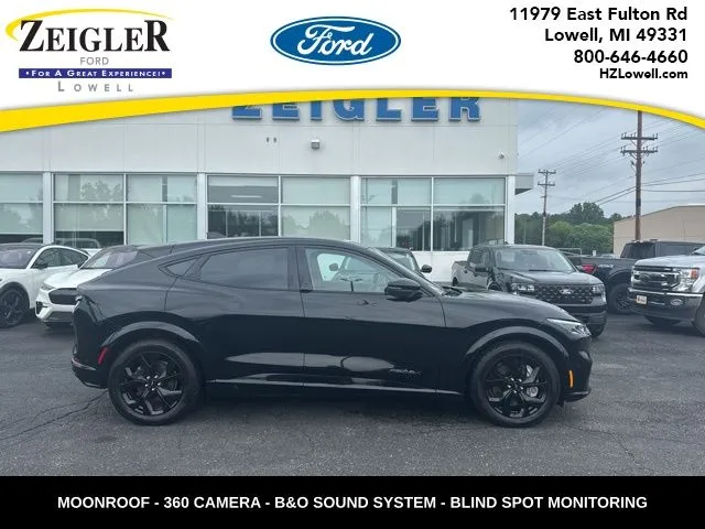 Black 2023 Ford Mustang Mach-E Premium for sale in Lowell, MI