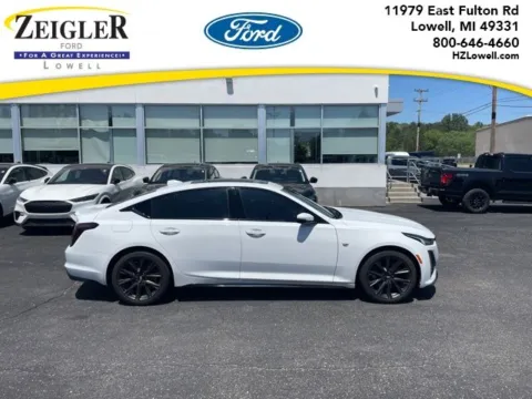 White 2020 Cadillac CT5 Sport for sale in Lowell, MI