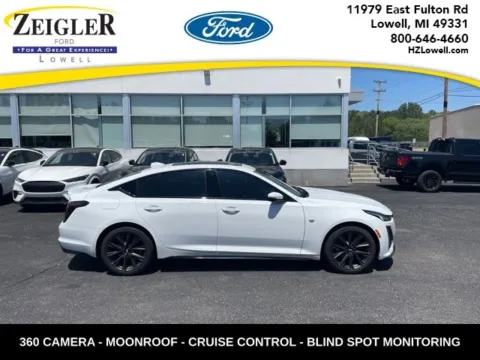 White 2020 Cadillac CT5 Sport for sale in Lowell, MI
