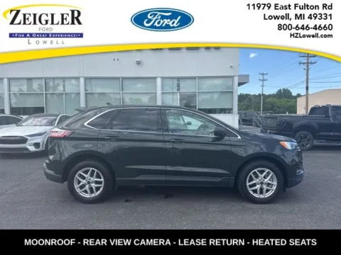 Green 2023 Ford Edge SEL for sale in Lowell, MI