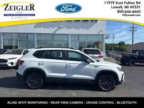 White 2024 Volkswagen Taos 1.5T S for sale in Lowell, MI