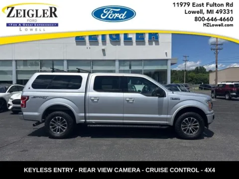 Silver 2018 Ford F-150 XLT for sale in Lowell, MI