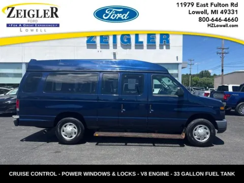 Blue 2013 Ford E-350SD XL for sale in Lowell, MI