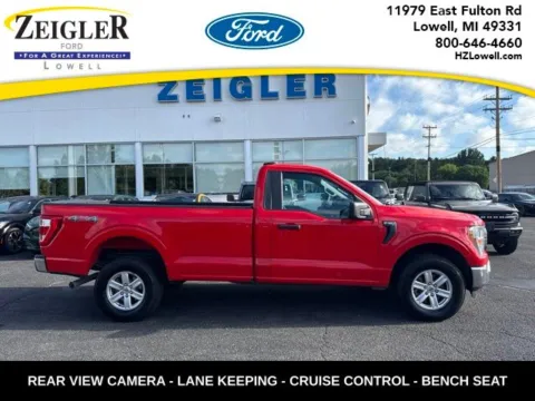 Red 2021 Ford F-150 XL for sale in Lowell, MI