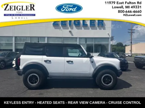 White 2023 Ford Bronco Big Bend for sale in Lowell, MI