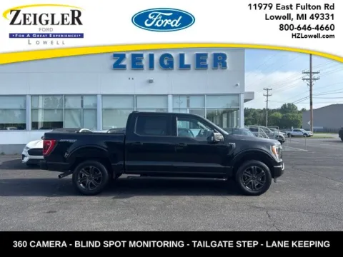 Black 2022 Ford F-150 XLT for sale in Lowell, MI