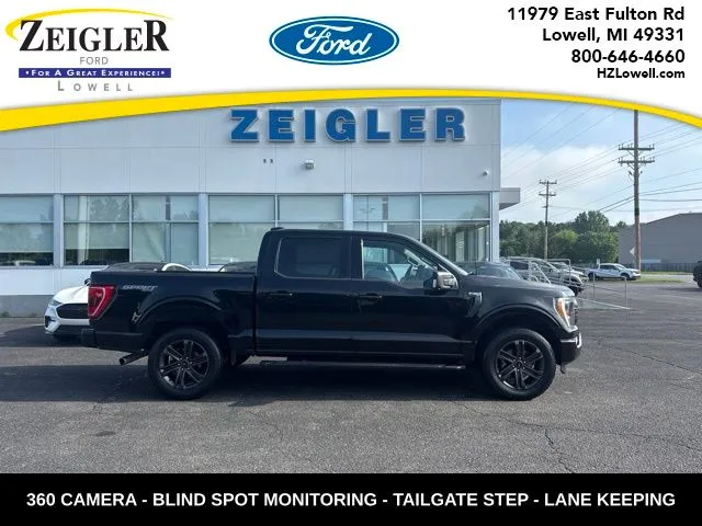 Black 2022 Ford F-150 XLT for sale in Lowell, MI
