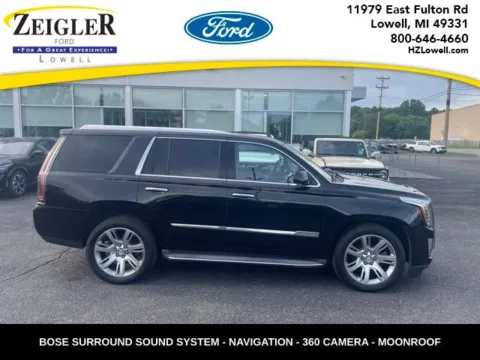 Black 2015 Cadillac Escalade Luxury for sale in Lowell, MI