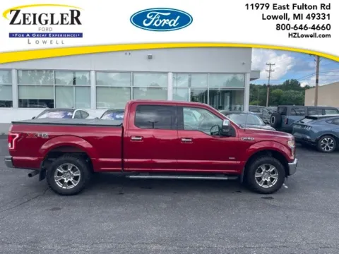 Red 2016 Ford F-150 XLT for sale in Lowell, MI