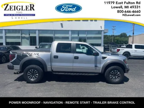 Silver 2012 Ford F-150 SVT Raptor for sale in Lowell, MI
