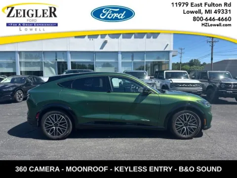Green 2024 Ford Mustang Mach-E Premium for sale in Lowell, MI