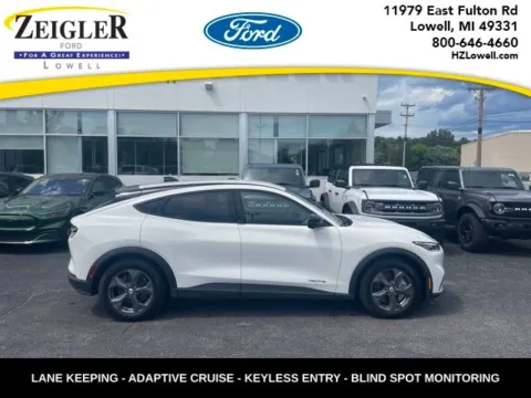 White 2023 Ford Mustang Mach-E Select for sale in Lowell, MI