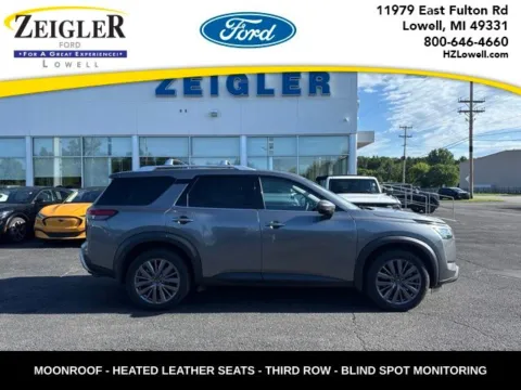 Gray 2023 Nissan Pathfinder SL for sale in Lowell, MI