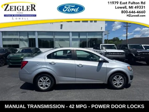 Silver 2012 Chevrolet Sonic 1LS for sale in Lowell, MI