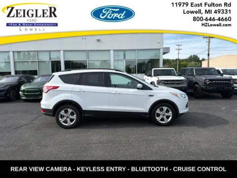 White 2016 Ford Escape SE for sale in Lowell, MI