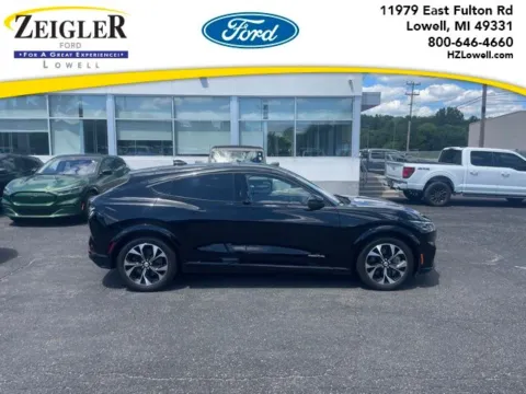 Black 2023 Ford Mustang Mach-E Premium for sale in Lowell, MI