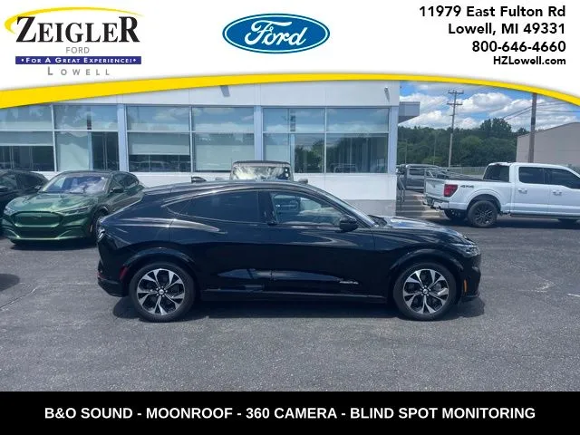 Black 2023 Ford Mustang Mach-E Premium for sale in Lowell, MI