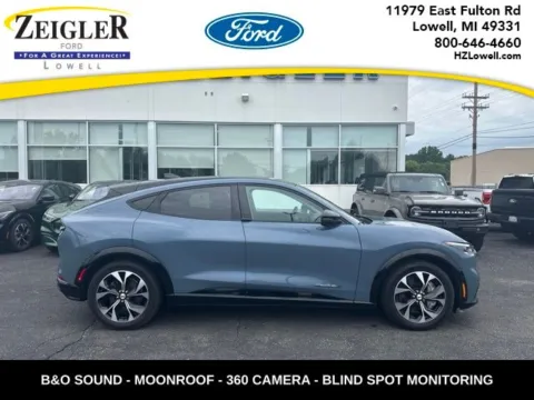 Blue 2023 Ford Mustang Mach-E Premium for sale in Lowell, MI
