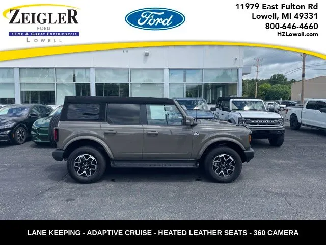 Gray 2025 Ford Bronco Outer Banks for sale in Lowell, MI