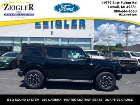 Black 2025 Ford Bronco Outer Banks for sale in Lowell, MI