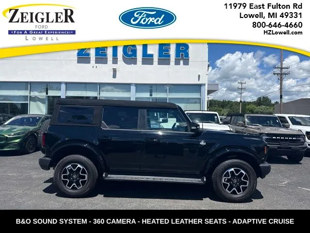 Black 2025 Ford Bronco Outer Banks for sale in Lowell, MI