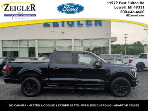 Blue 2024 Ford F-150 Lariat for sale in Lowell, MI