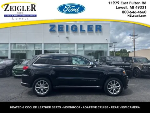 Black 2020 Jeep Grand Cherokee Summit for sale in Lowell, MI