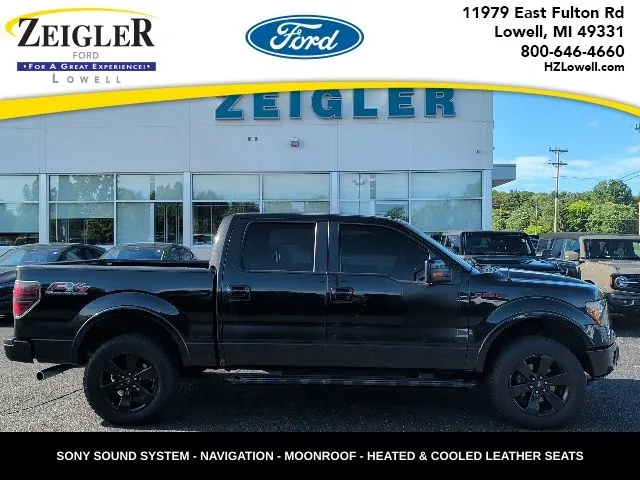 Black 2012 Ford F-150 FX4 for sale in Lowell, MI