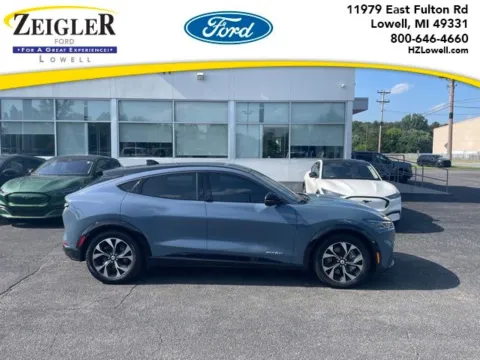 Blue 2023 Ford Mustang Mach-E Premium for sale in Lowell, MI