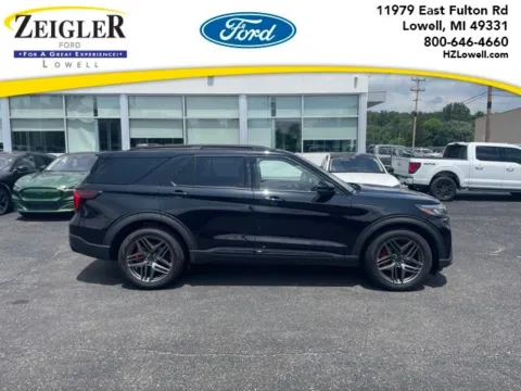 Black 2026 Ford Explorer ST for sale in Lowell, MI