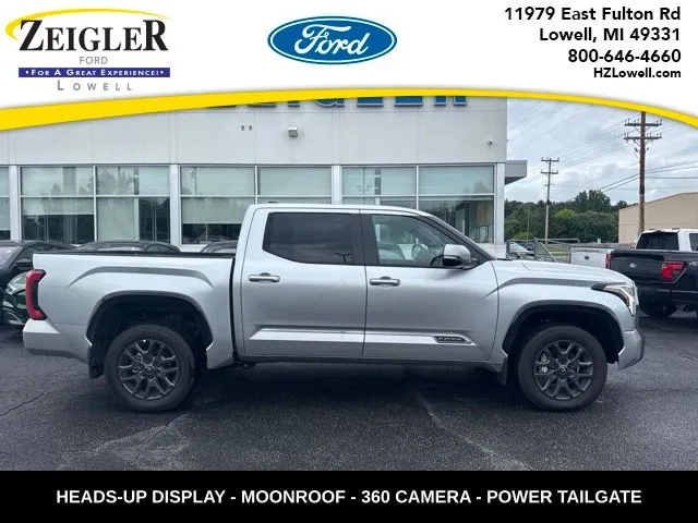 Silver 2026 Toyota Tundra Platinum for sale in Lowell, MI