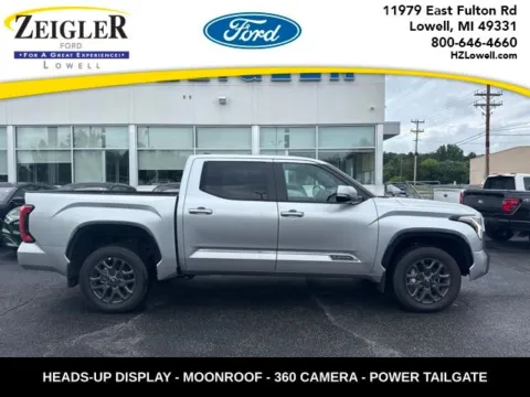 Silver 2026 Toyota Tundra Platinum for sale in Lowell, MI