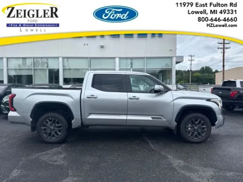 Silver 2026 Toyota Tundra Platinum for sale in Lowell, MI