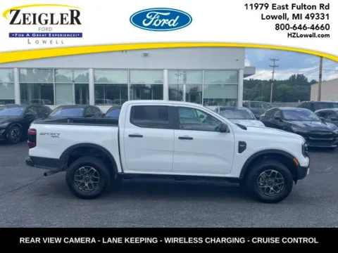 White 2025 Ford Ranger XLT for sale in Lowell, MI