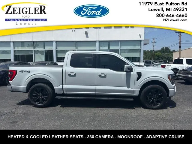 Gray 2023 Ford F-150 Lariat for sale in Lowell, MI