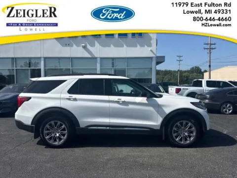 White 2025 Ford Explorer Active for sale in Lowell, MI