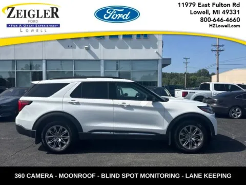 White 2025 Ford Explorer Active for sale in Lowell, MI