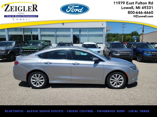 2015 Chrysler 200 C for sale in Lowell, MI