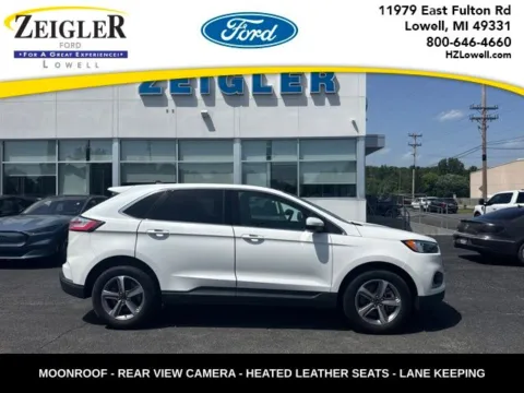 White 2023 Ford Edge SEL for sale in Lowell, MI