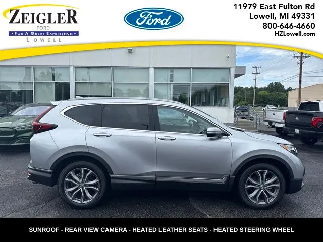 Gray 2022 Honda CR-V Touring for sale in Lowell, MI